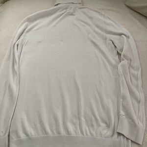 H&M Men's Cream Turtleneck Sweater